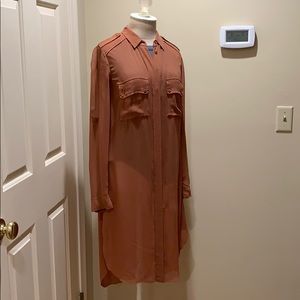 NWT Wilfred from Aritzia Silk Shacket/Dress, XS